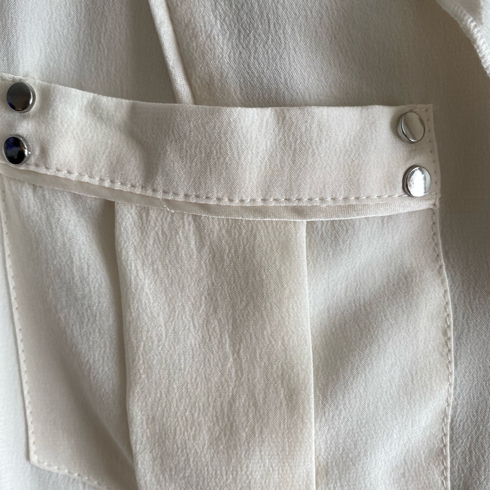 White House Black Market Silk Blouse